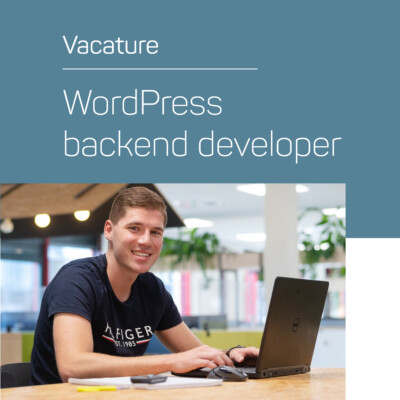 VACATURE - wordpress backend developer